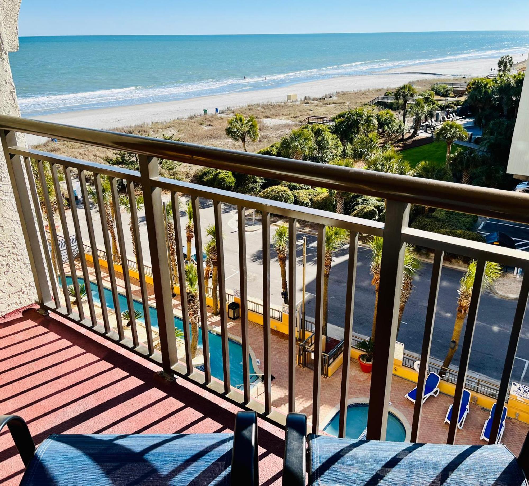 Azure Bliss Oceanfront Condo Sleeps 6 Myrtle Beach Exteriér fotografie